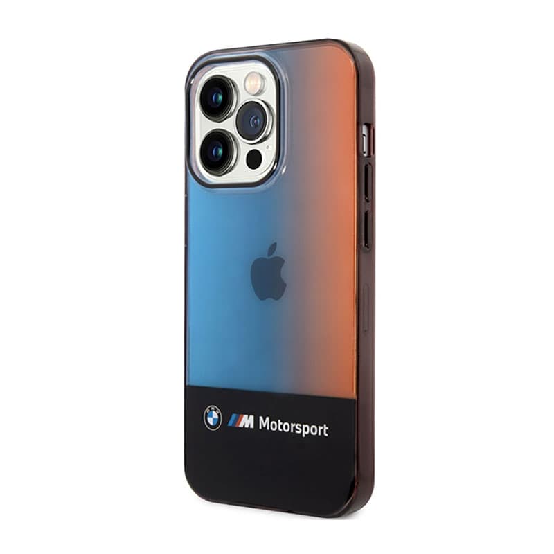 BMW Half Tricolor - Case for iPhone 14 Pro Max (Black) 2