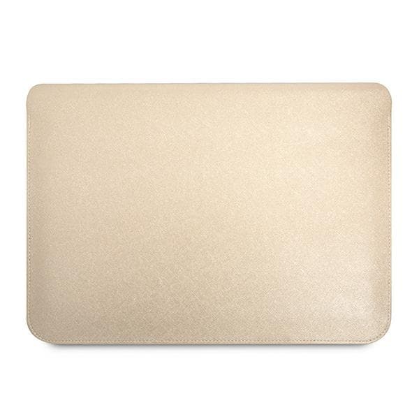 Guess Saffiano Triangle Logo Sleeve - Notebook case 16" (Beige) 3