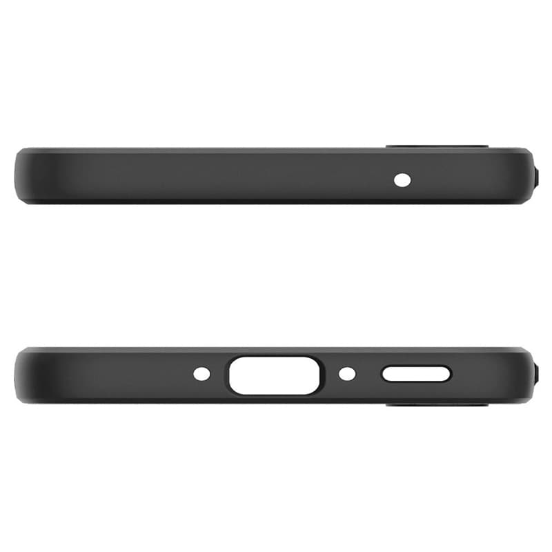 Spigen Liquid Air - Case for Samsung Galaxy A35 5G (Matte Black) 5