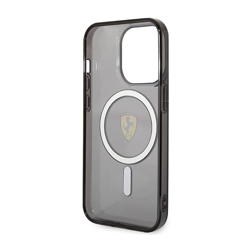Ferrari Translucent MagSafe - Case for iPhone 14 Pro (Black) 7