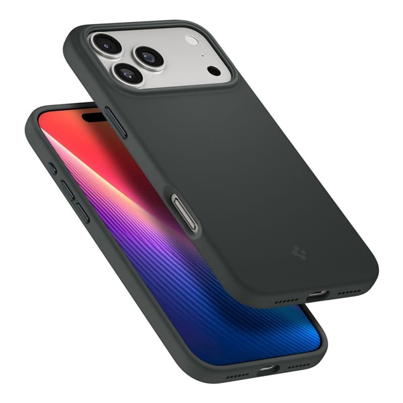 Spigen Silicone Fit Mag MagSafe - Case for iPhone 17 Pro (Abyss Green) 8