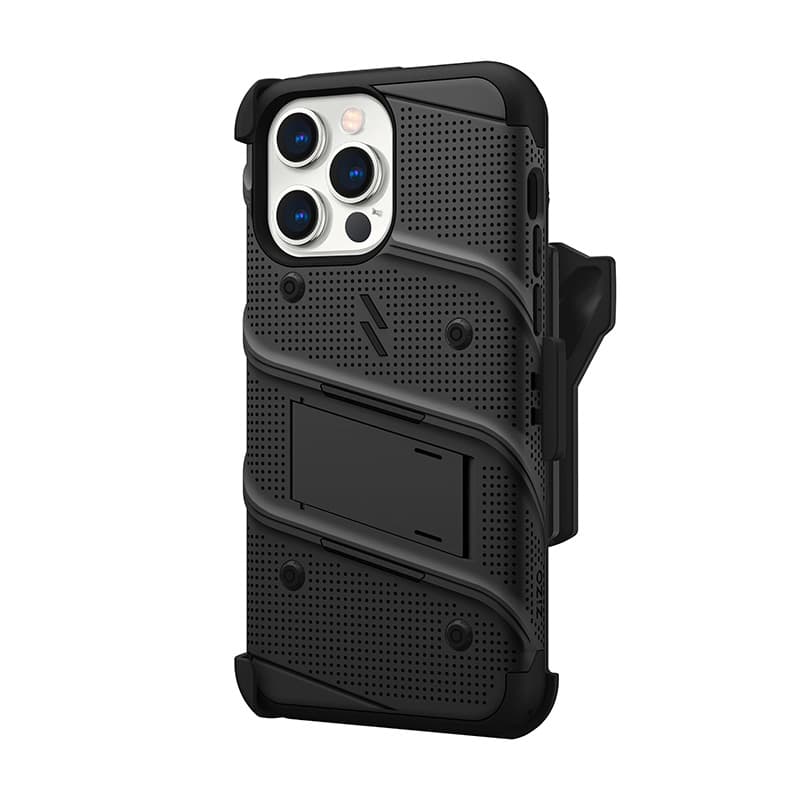 ZIZO BOLT Series - Case for iPhone 14 Pro Max (Black) 4