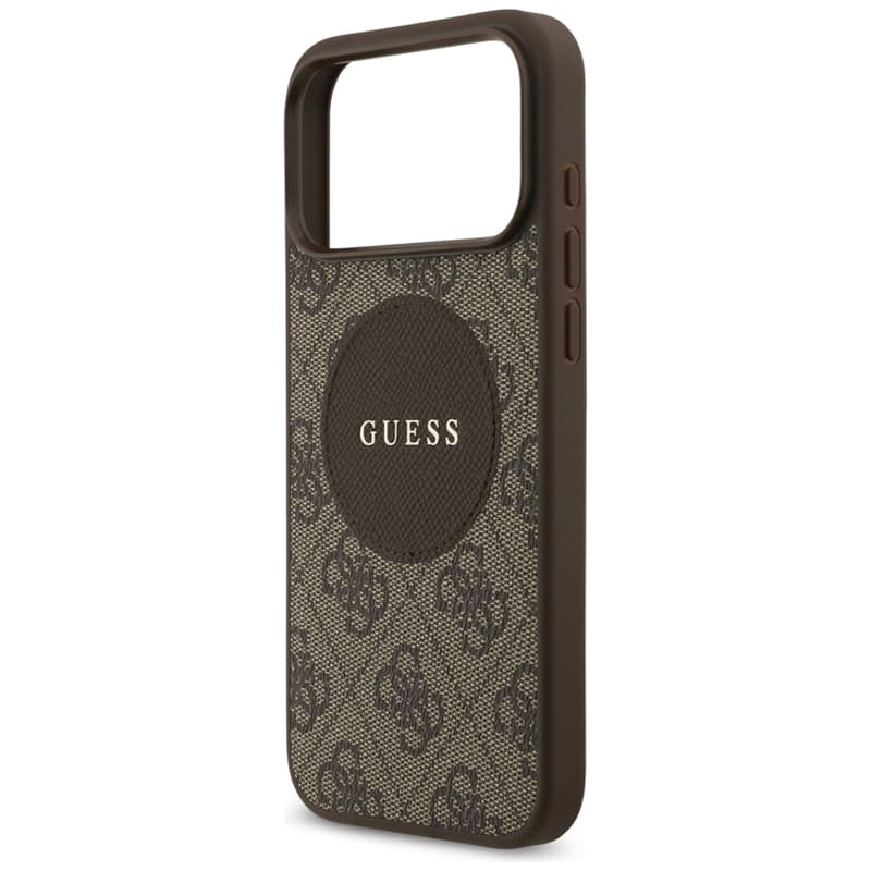 Guess 4G Circle Classic Logo MagSafe – Case iPhone 17 Pro Max (Brown) 6