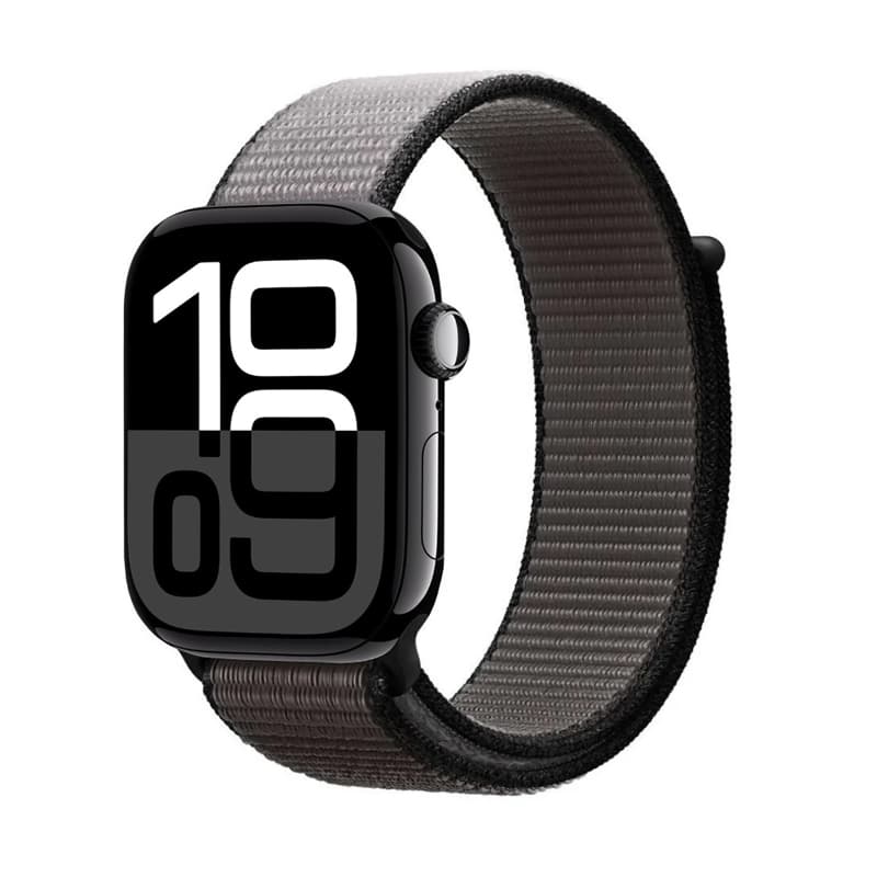 Crong Nylon - Sport Band for Apple Watch 44/45/46/49 mm (Night Grey) 5