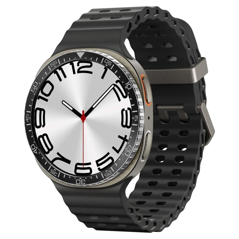 Spigen Bezel Tune Diver - Protective Housing / Bezel Ring for Samsung Galaxy Watch 8 44 mm (Black) 3