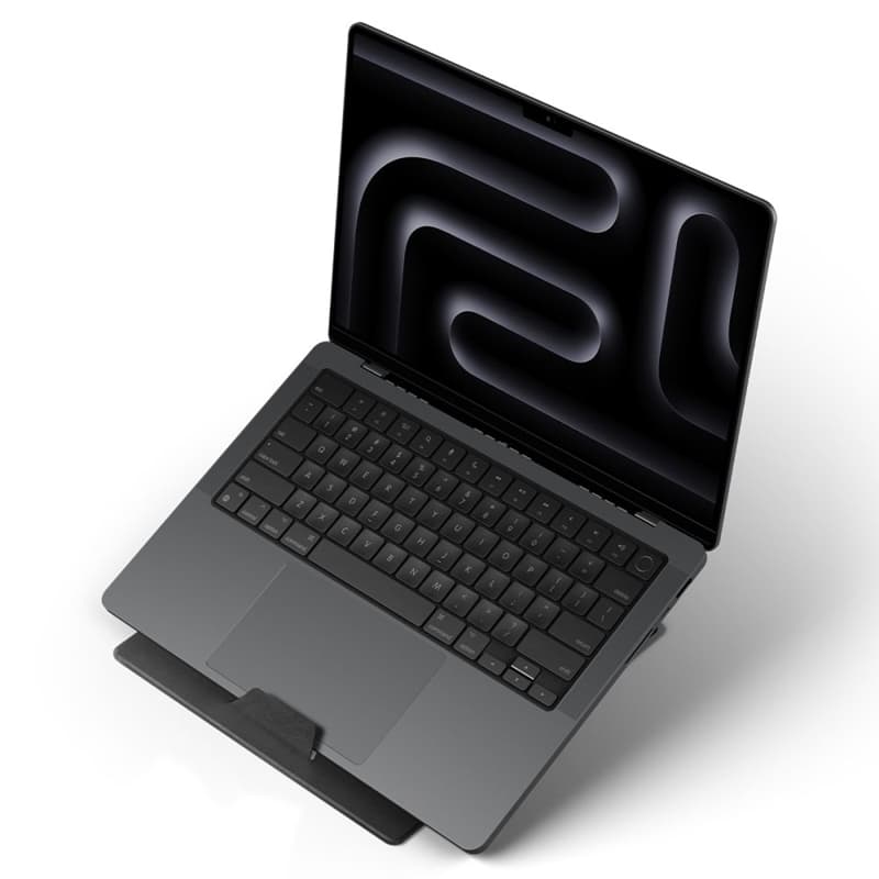 Spigen LD201-S8 Slimfold - Laptop/Tablet Stand (Space Grey) 4