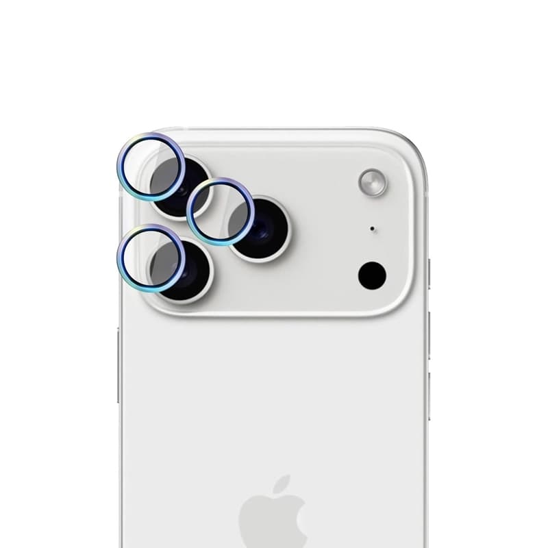 3mk HARDY Lens Protection Pro - Camera Lens Glass for iPhone 17 Pro / iPhone 17 Pro Max (Rainbow) 5