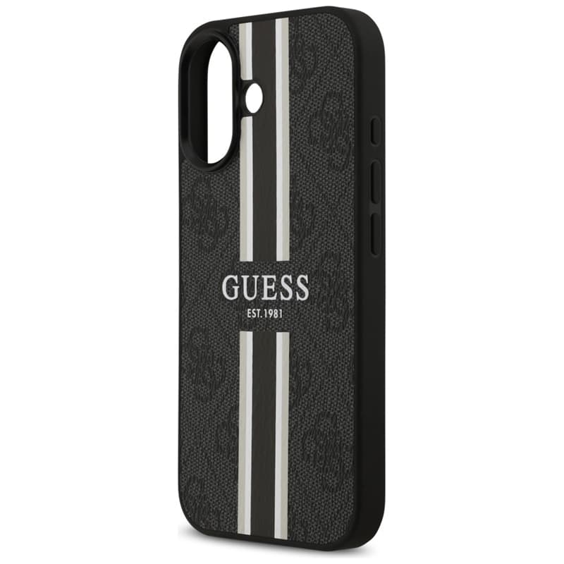 Guess 4G Printed Stripes MagSafe - Case iPhone 17 (black) 6