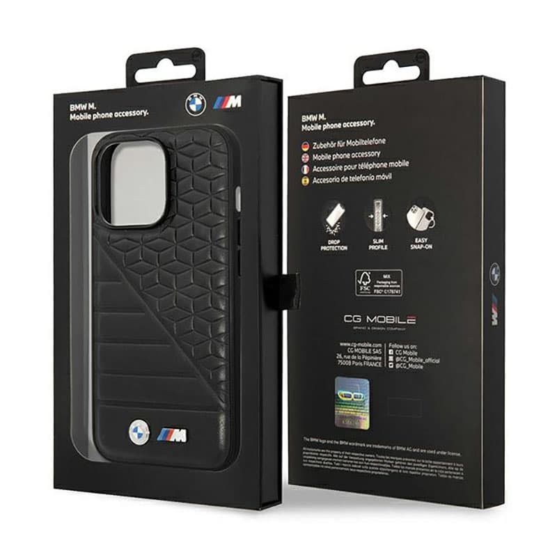 BMW Bi Pattern - Case for iPhone 14 Pro Max (Black) 8