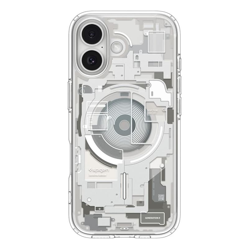 Spigen Ultra Hybrid Mag MagSafe - Case for iPhone 17 (Zero One Natural Titanium)   2