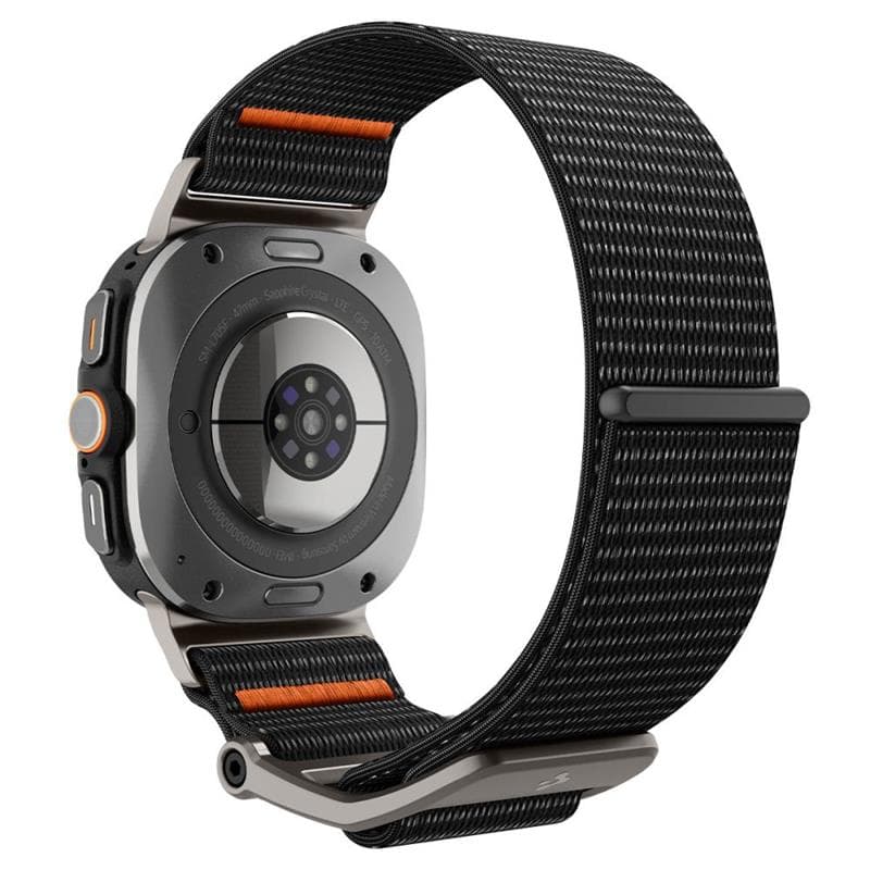 Spigen DuraPro Flex - Strap for Samsung Galaxy Watch Ultra 47 mm (2025/2024) (Black) 1