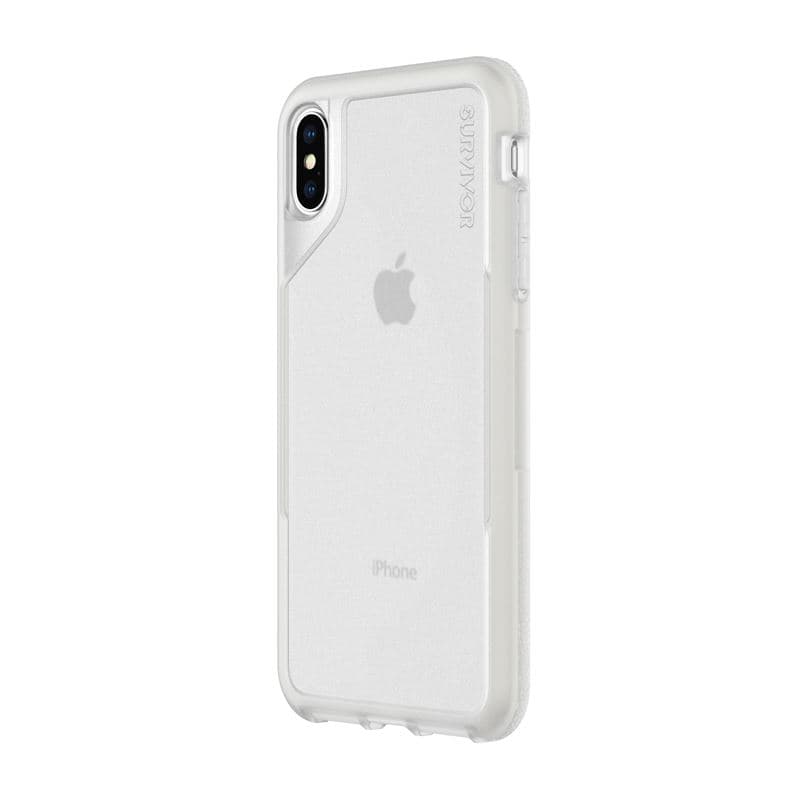 Griffin Survivor Endurance - Case for iPhone Xs Max (Clear/Gray) 2