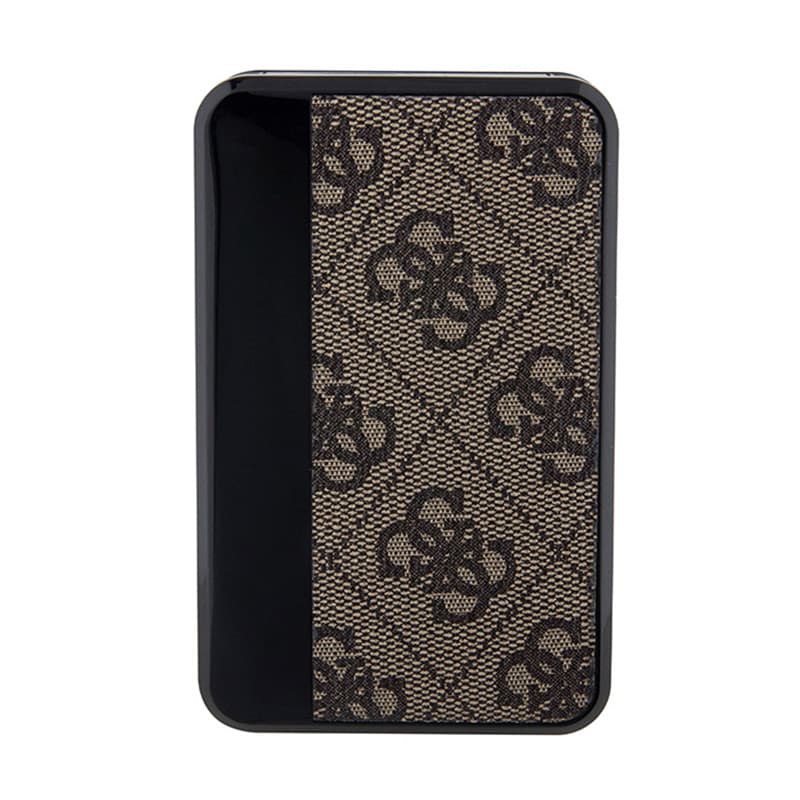 Guess 4G Leather Metal Logo - Power Bank 10000 mAh 18W (brown) 4