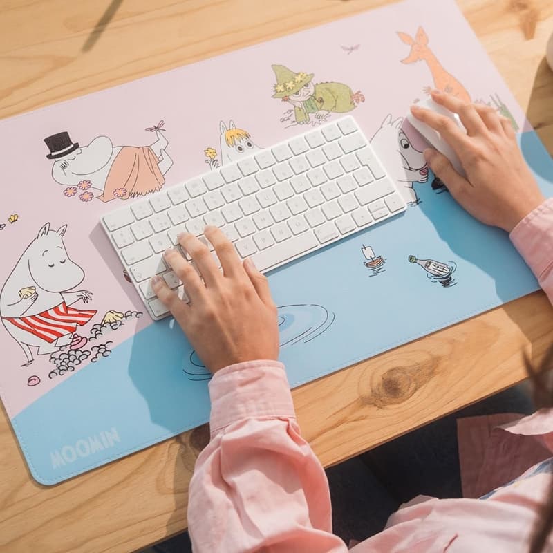 Moomins - XL Eco-Leather Desk Mat 60 x 35 cm 5