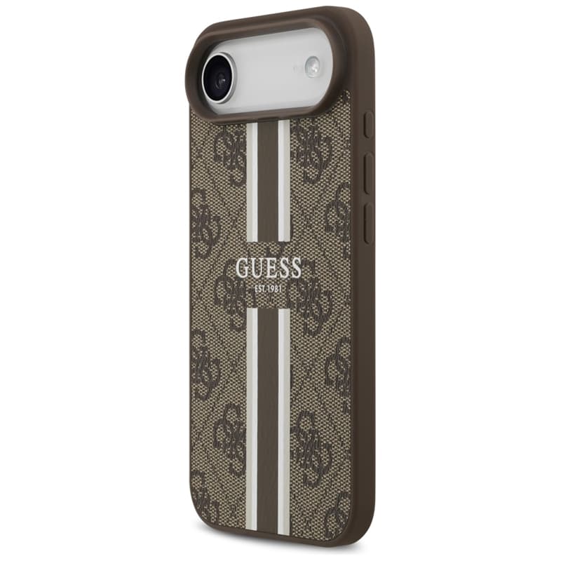 Guess 4G Printed Stripes MagSafe - Case iPhone Air (brown) 2
