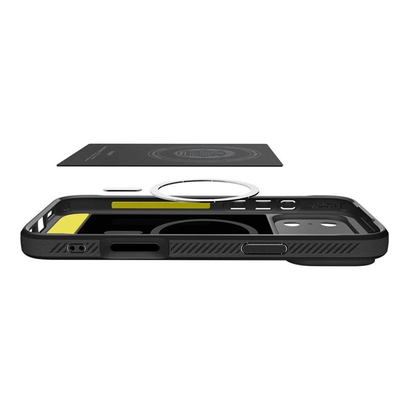 Spigen Rugged Armor Mag MagSafe - Case for iPhone 17 Pro Max (Matte Black) 7