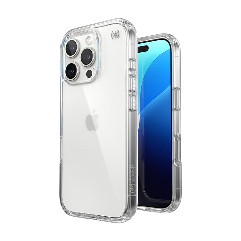 Speck Presidio Perfect-Clear - iPhone 16 Pro Case (Clear) 1