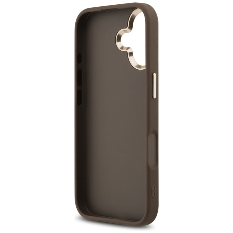 Guess 4G Big 4G Classic Logo - Case iPhone 17 (Brown / Gold) 7