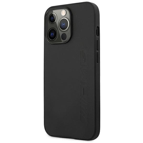 AMG Leather Hot Stamped - Case for iPhone 14 Pro Max (Black) 2