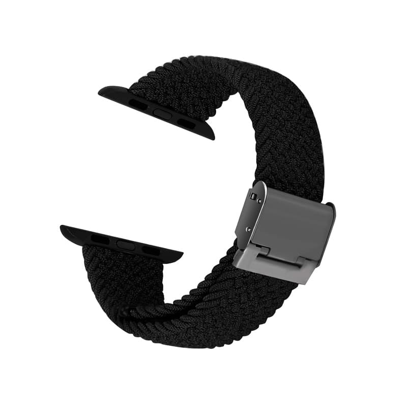 Crong Wave Band – Braided Apple Watch Strap 38/40/41/42 mm (Graphite) 6