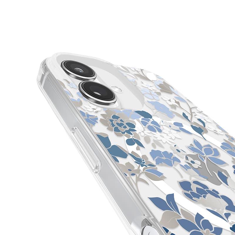 Kate Spade New York Protective Gems MagSafe - Case for iPhone 16 (Flowerbed Blue) 8