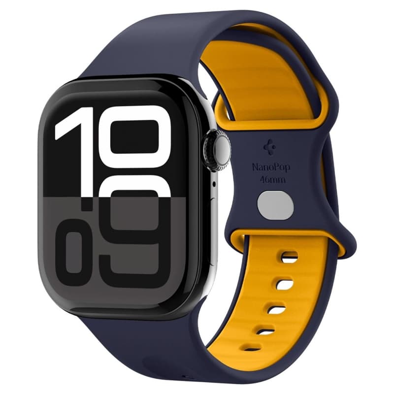 Spigen Nano Pop - Strap for Apple Watch 44/45/46/49 mm (Blueberry Navy)