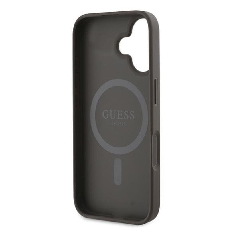 Guess 4G Printed Stripes MagSafe - Case iPhone 16 Plus (brown) 7