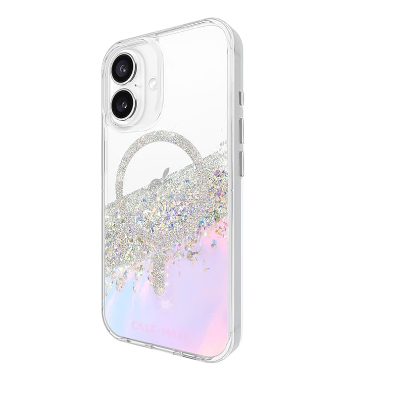 Case-Mate Karat MagSafe - Case for iPhone 16 (Holographic Soap Bubble) 4