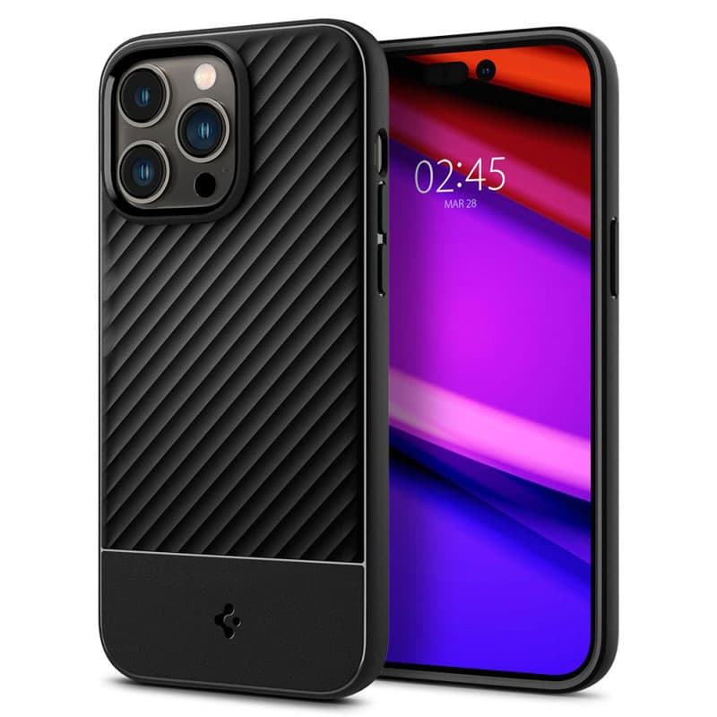 Spigen Core Armor - Case for iPhone 14 Pro (Matte Black)