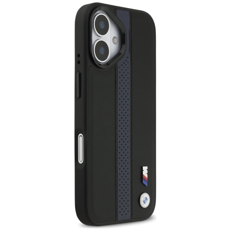 BMW M Perforated Stripe Logo MagSafe - iPhone 17 Case (Blue) 4