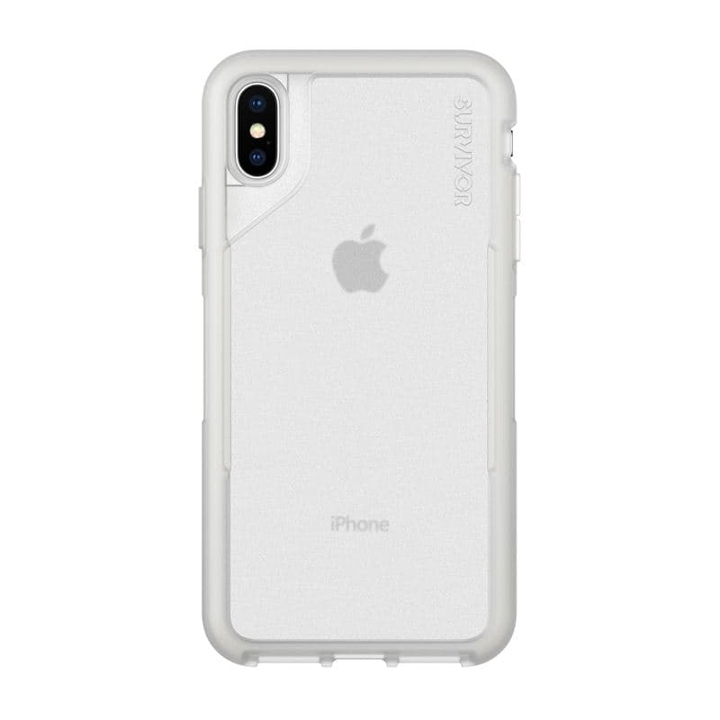 Griffin Survivor Endurance - Case for iPhone Xs Max (Clear/Gray) 3