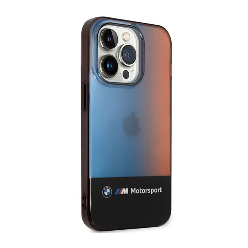 BMW Half Tricolor - Case for iPhone 14 Pro Max (Black) 4
