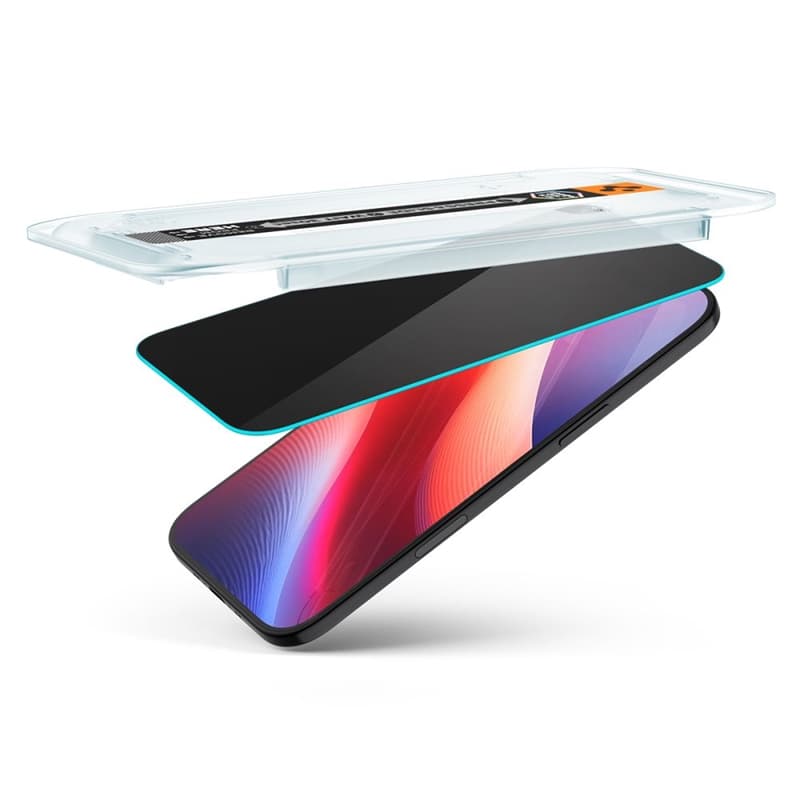 Spigen GLAS.TR EZ FIT Privacy 2-Pack - Tempered Glass with Privacy Filter for iPhone Air 6
