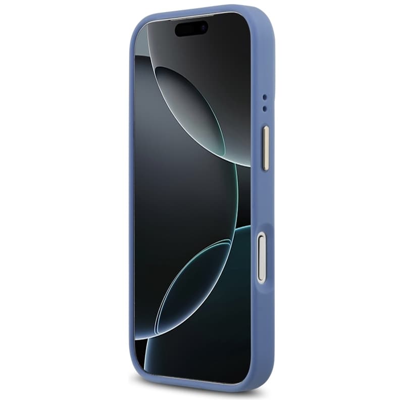 Guess 4G Strass Logo MagSafe - Case iPhone 17 Pro (Blue) 5