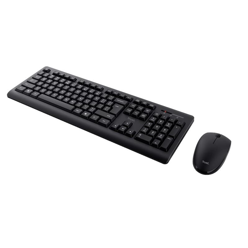 Trust Primo - Wireless Keyboard and Mouse Set (Black) 2