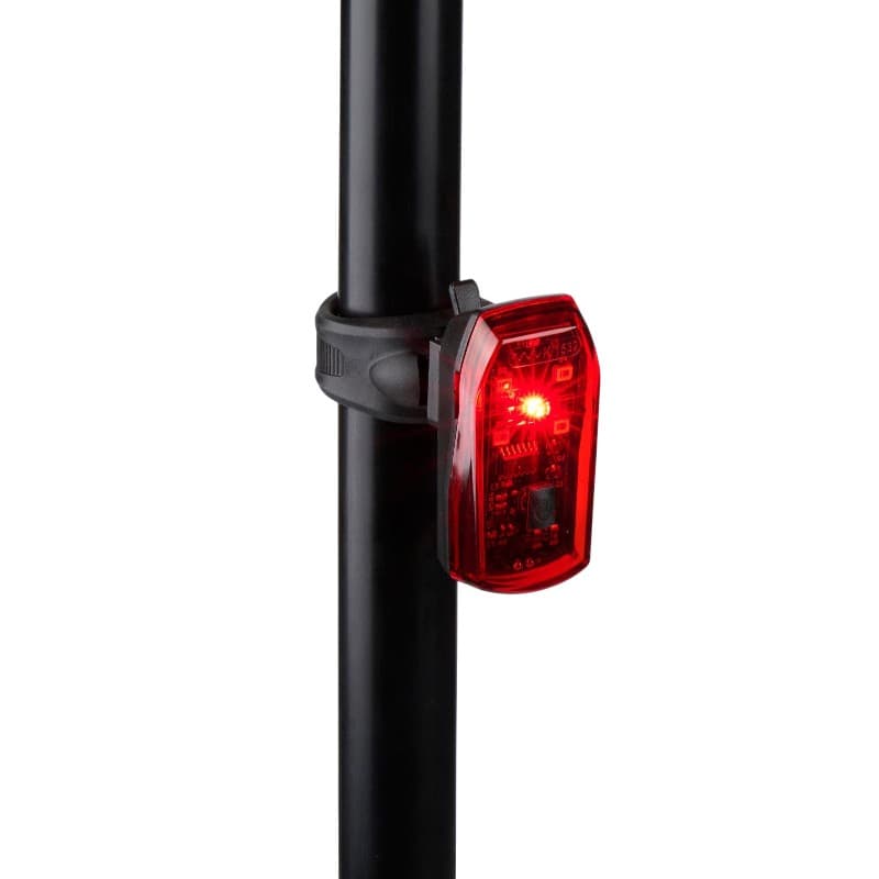 Dunlop - Rear bike light with 5 LEDs and STOP function K-Mark 3