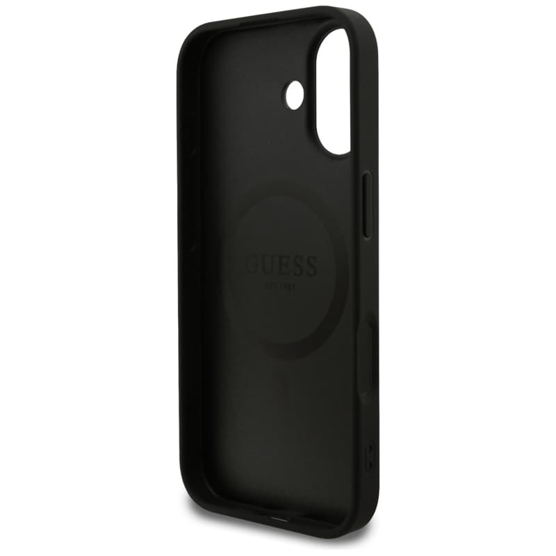 Guess Grained Ring MagSafe - Case iPhone 17 (black) 7