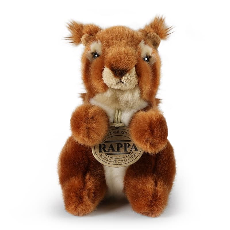 Rappa - Realistic Plush Squirrel 16 cm Eco-Friendly 2