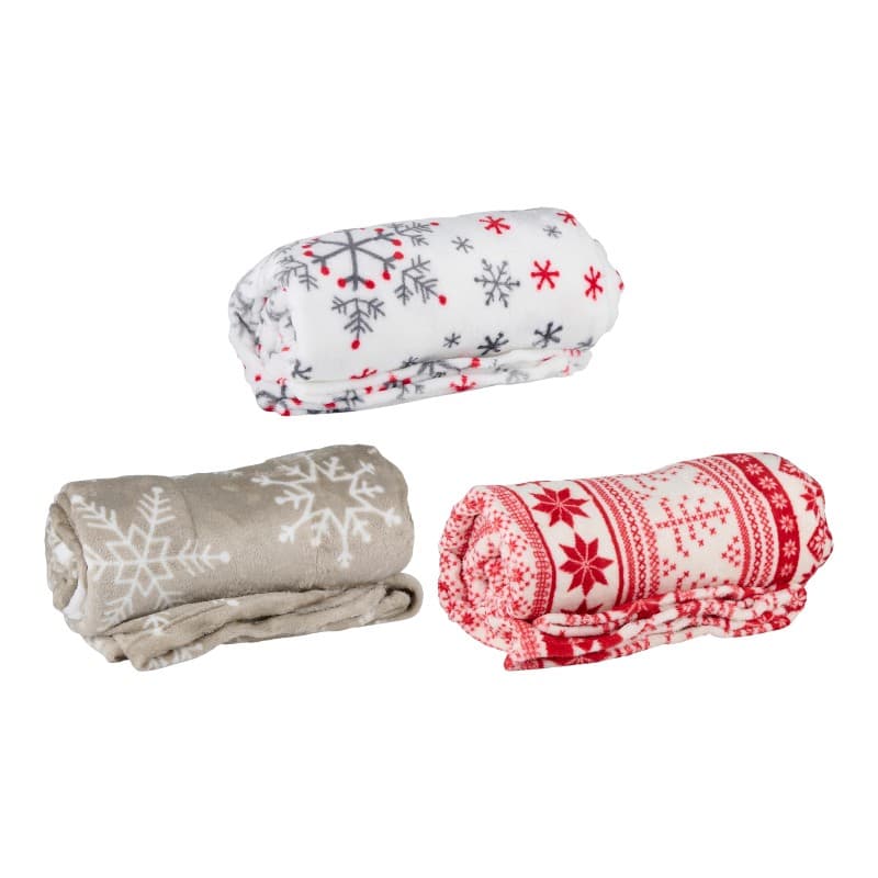 Arti Casa - Flannel Christmas Blanket 150x200 cm (Red) 3