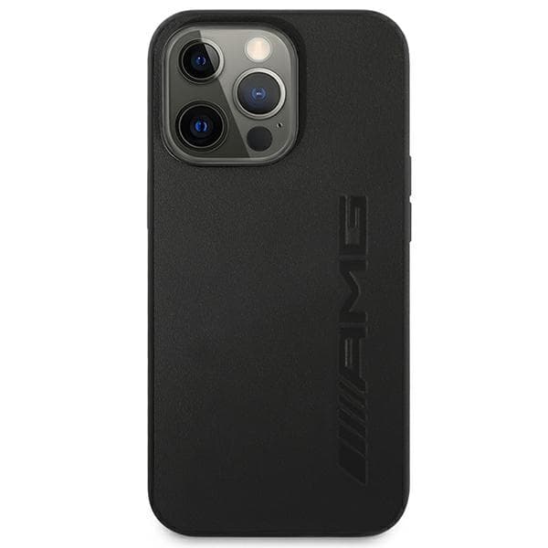AMG Leather Hot Stamped - Case for iPhone 14 Pro Max (Black) 3