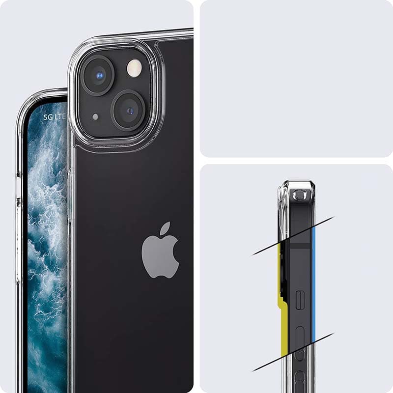 Spigen Ultra Hybrid - Case for iPhone 13 (Transparent) 8