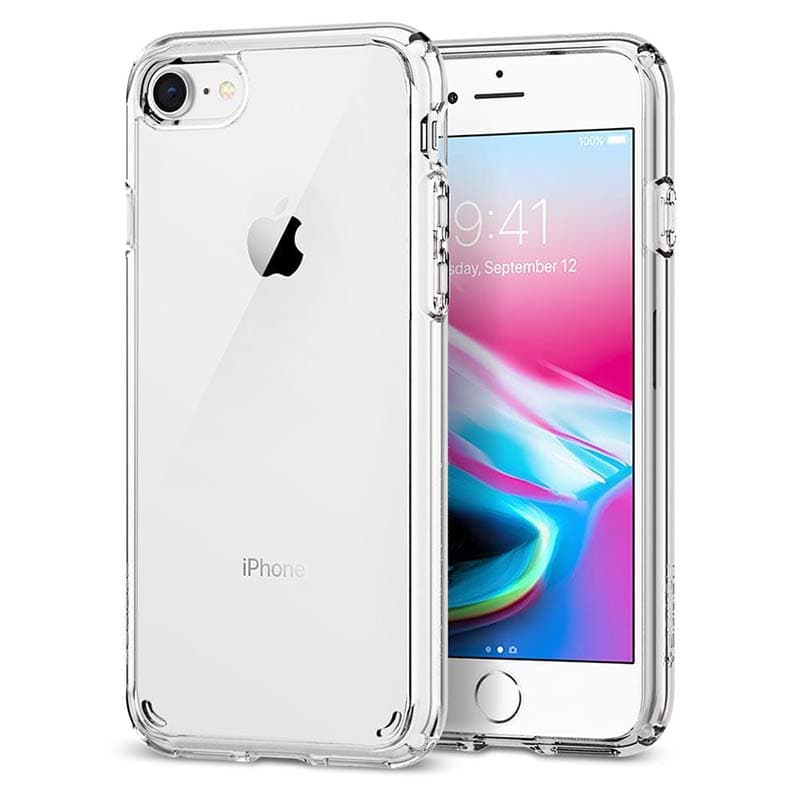 Spigen Ultra Hybrid - Case for iPhone SE 2022 / SE 2020 / 8 / 7 (Transparent) 6