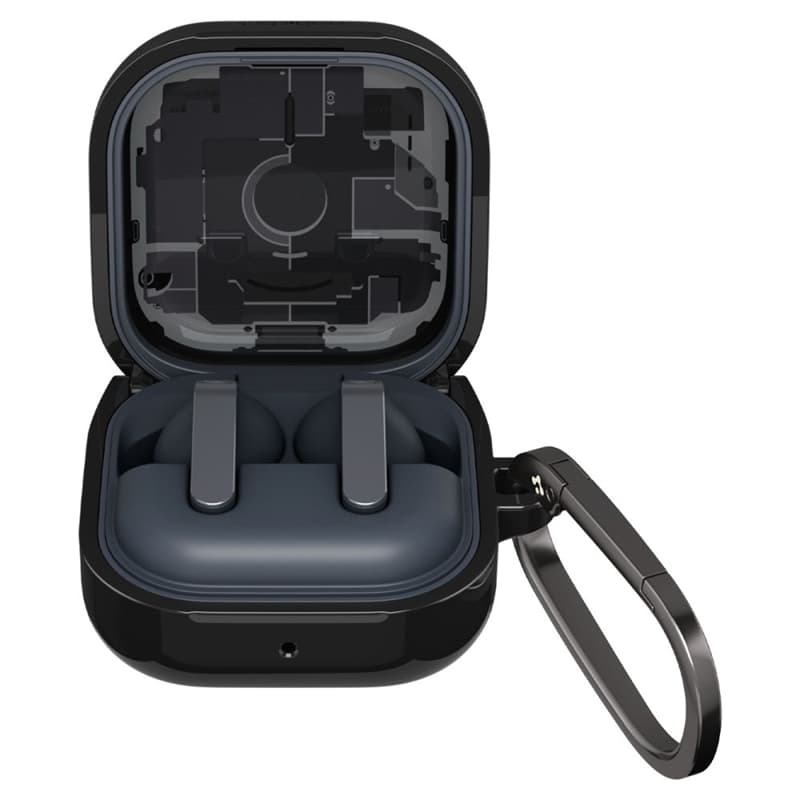 Spigen Ultra Hybrid - Case for Samsung Galaxy Buds 4 / 4 Pro (Zero One Black) 4