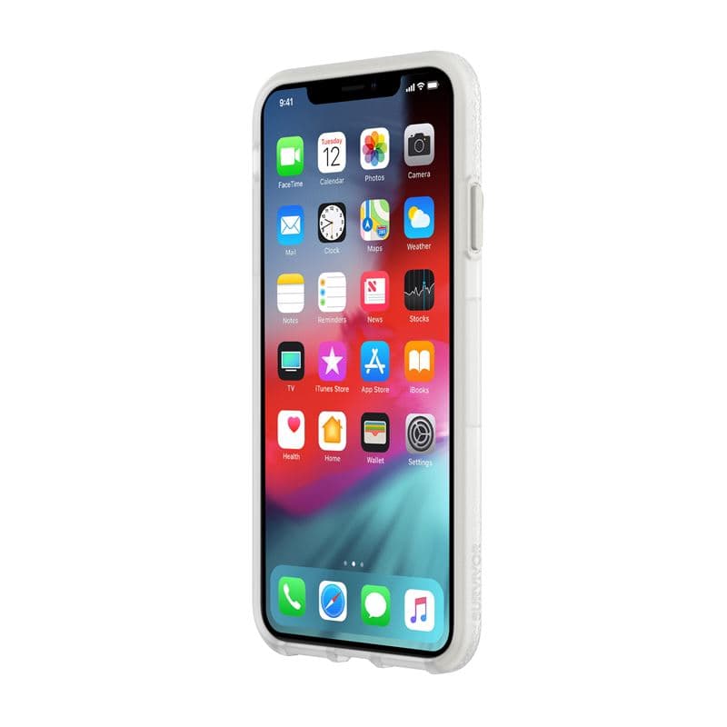 Griffin Survivor Endurance - Case for iPhone Xs Max (Clear/Gray) 4