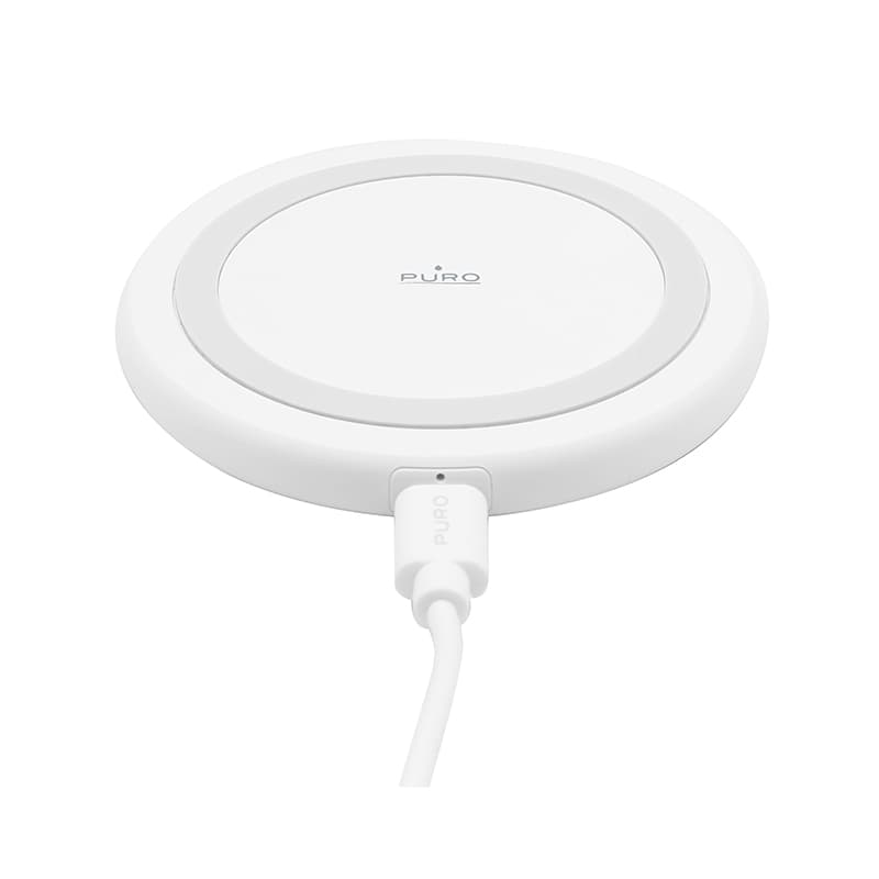 PURO Wireless Charging Station QI - Qi inductive wireless charger (white) 2