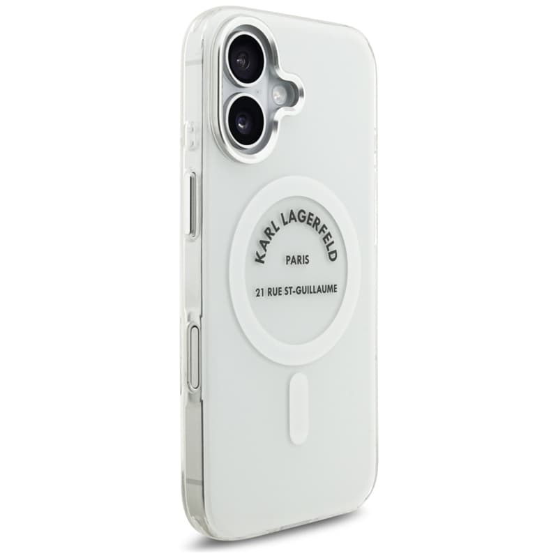 Karl Lagerfeld IML Karl RSG Logo MagSafe - Case for iPhone 17 (transparent) 4