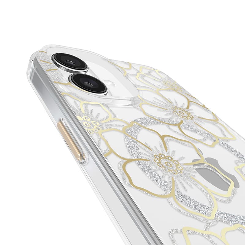 Case-Mate Floral Gems MagSafe - Case for iPhone 16 Plus (Gold) 8