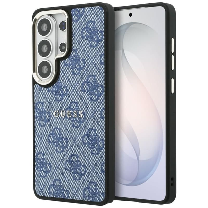 Guess 4G Embossed Ring MagSafe - Samsung Galaxy S26 Ultra Case (Blue)
