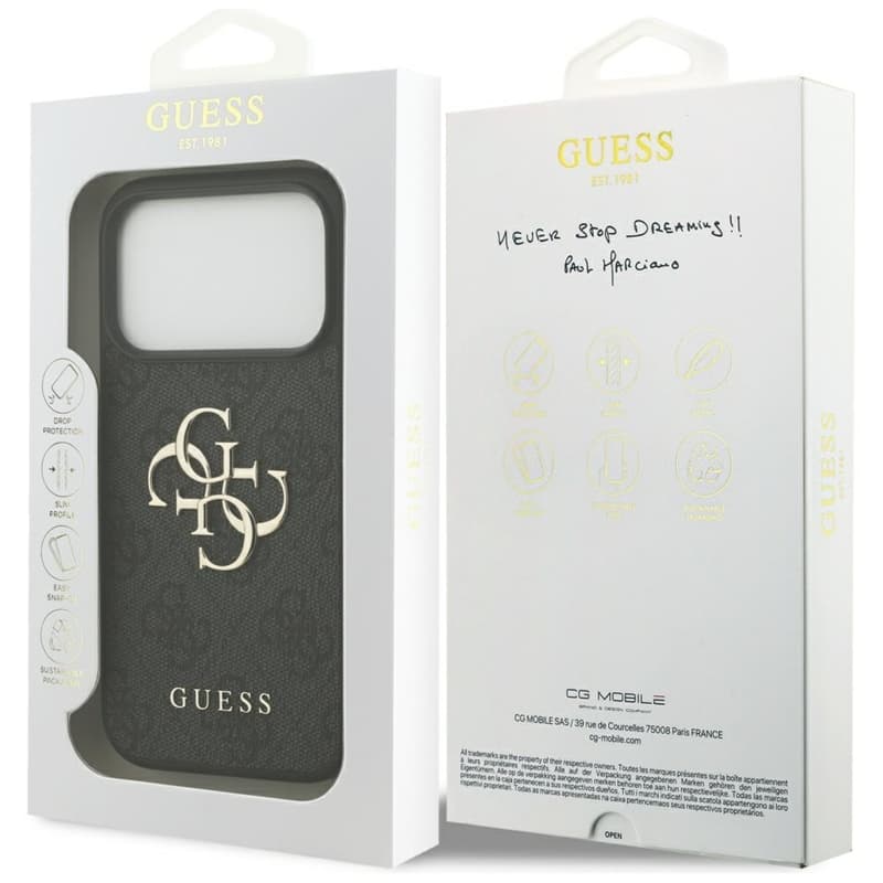 Guess 4G Big Logo - Case iPhone 17 Pro (black) 8