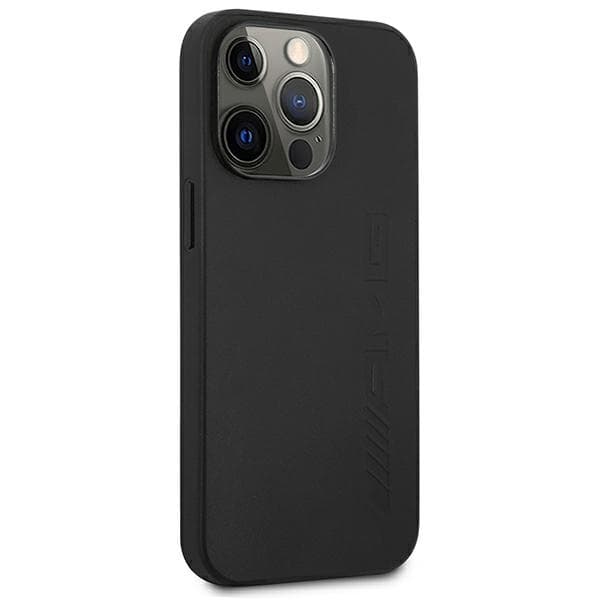 AMG Leather Hot Stamped - Case for iPhone 14 Pro Max (Black) 4
